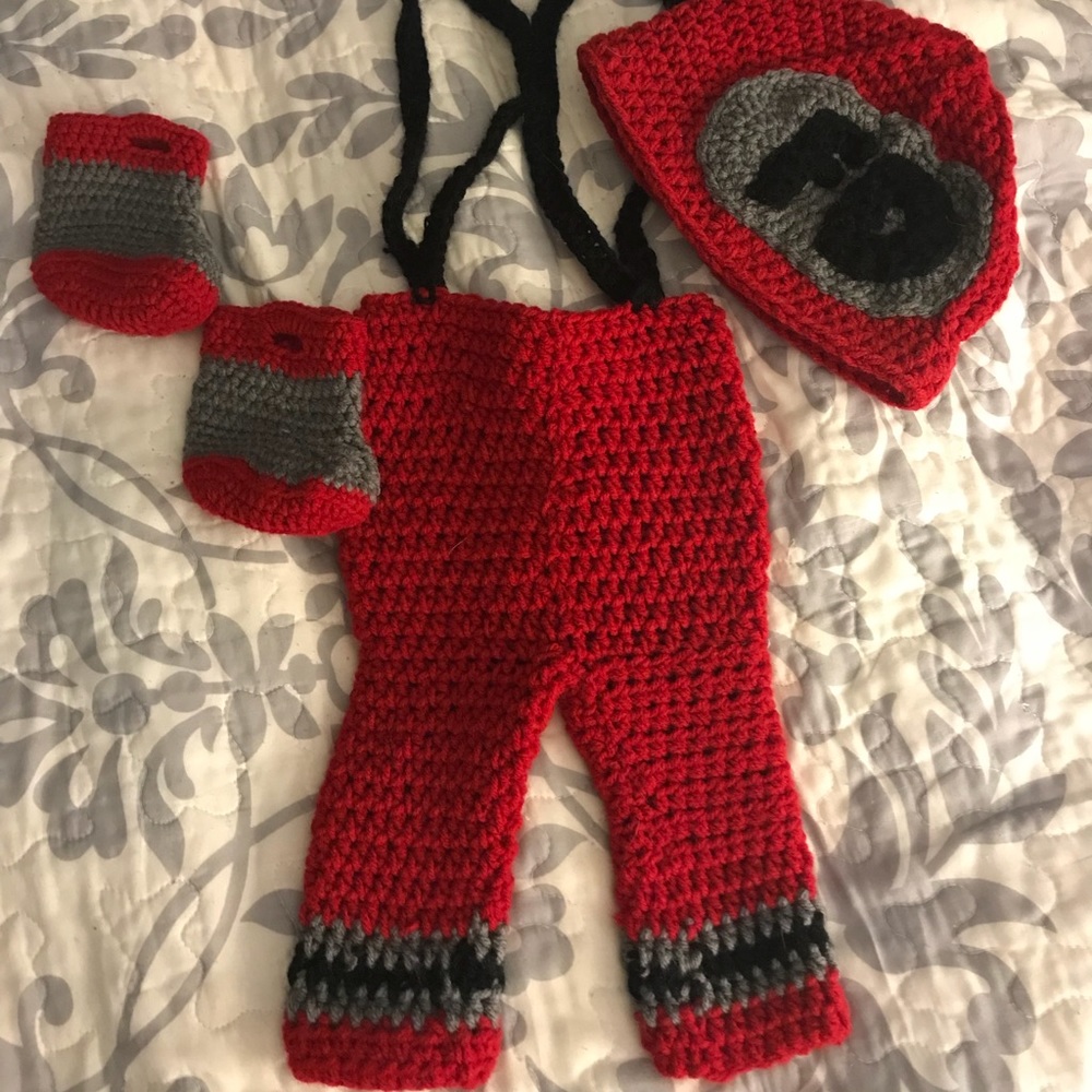 Adorable Fire Fighter Outfit!